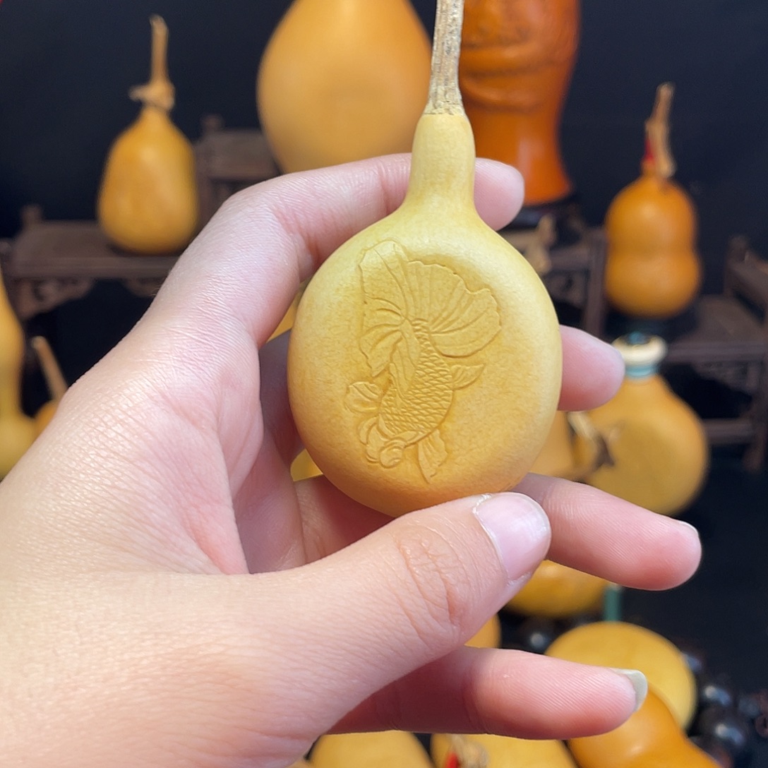 金鱼押花葫芦葫芦