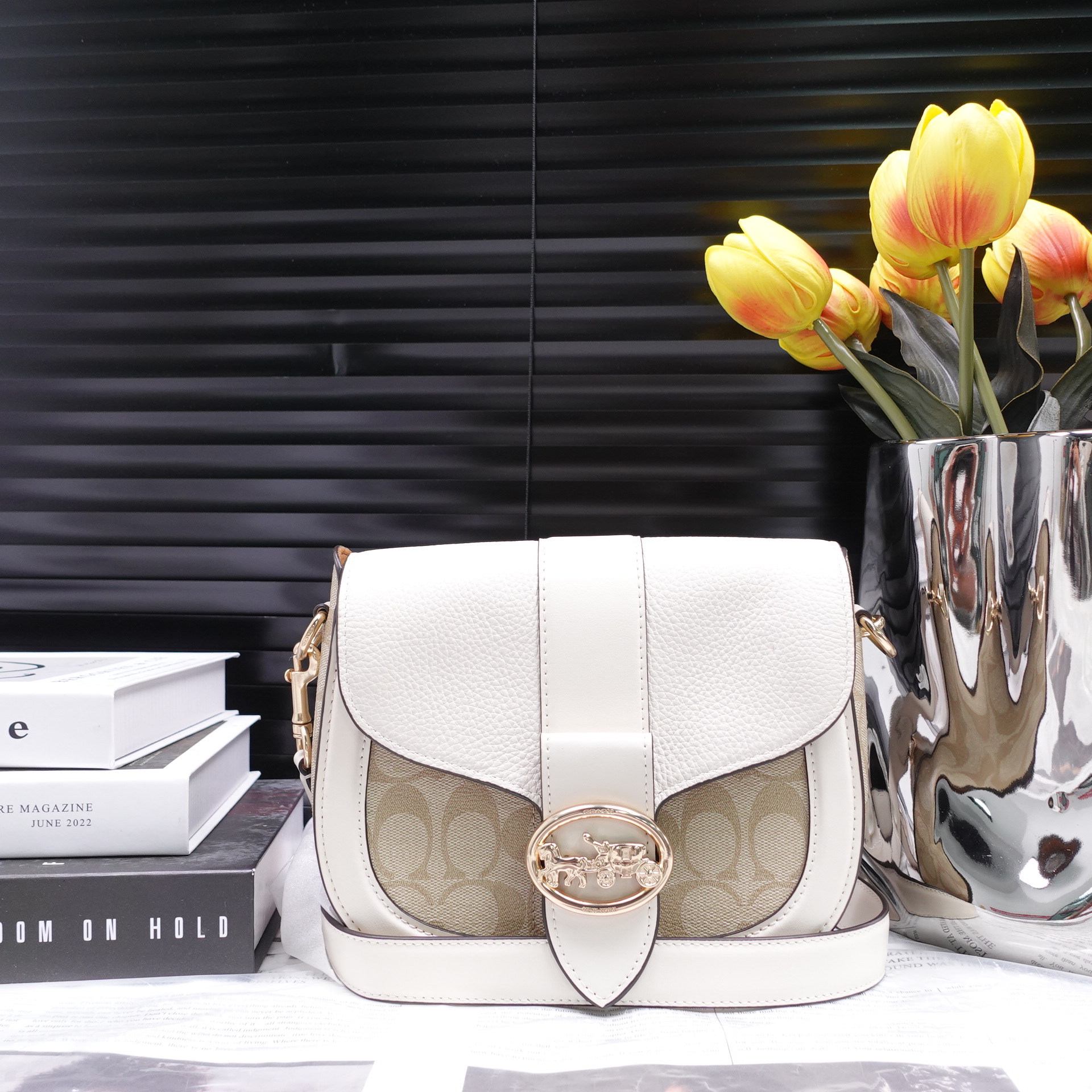 95新 COACH/蔻驰 单肩包/T10304651