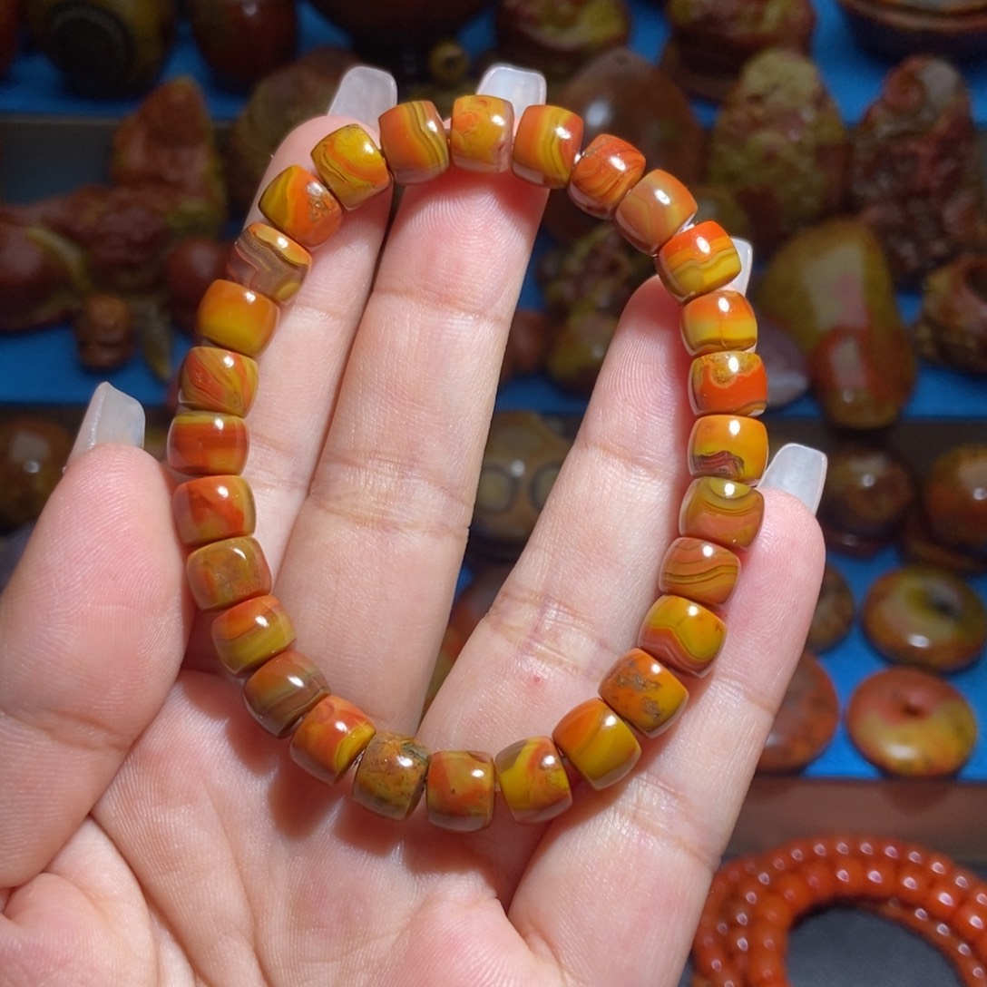 玛瑙/玉髓未镶嵌手串