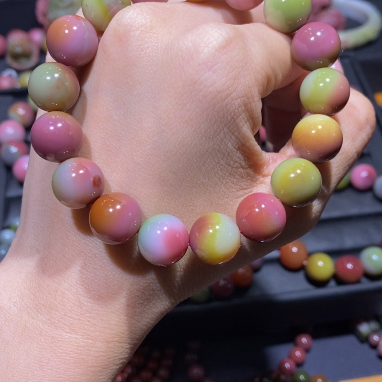 【闪购商品】玛瑙/玉髓手串未镶嵌盐源玛瑙