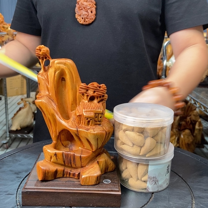 柏木（崖柏）随型摆件