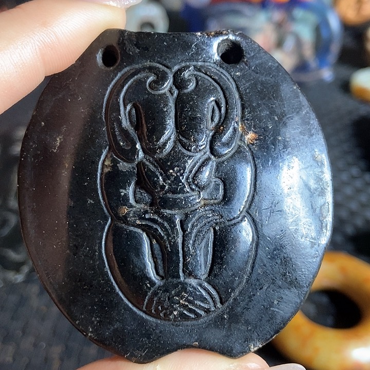 紫金钵盂菩提吊坠