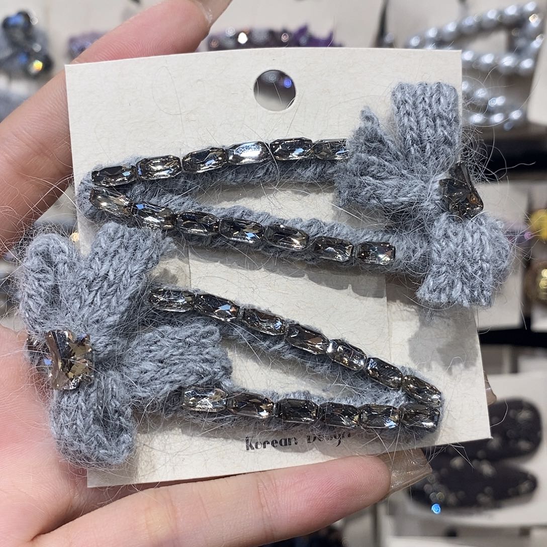 布艺铁合金拜拜夹