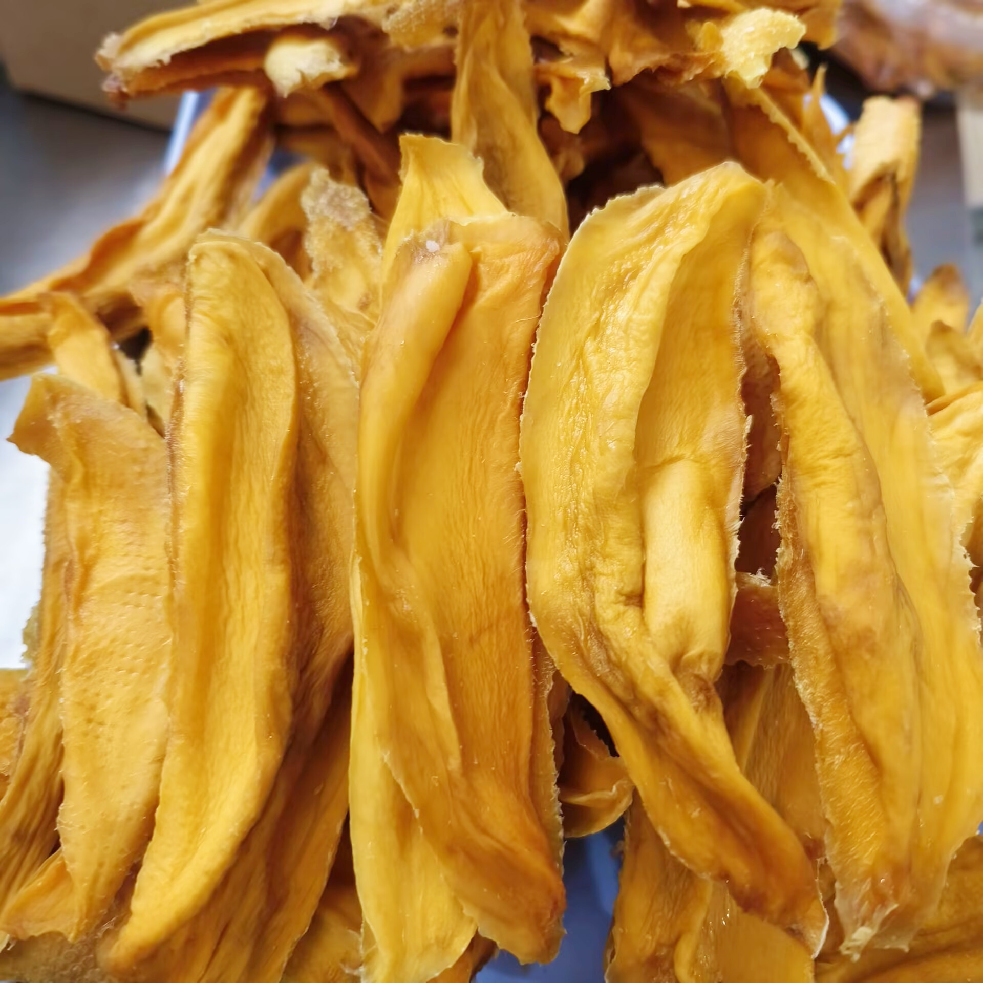 无添加芒果干有嚼劲到货只有芒果