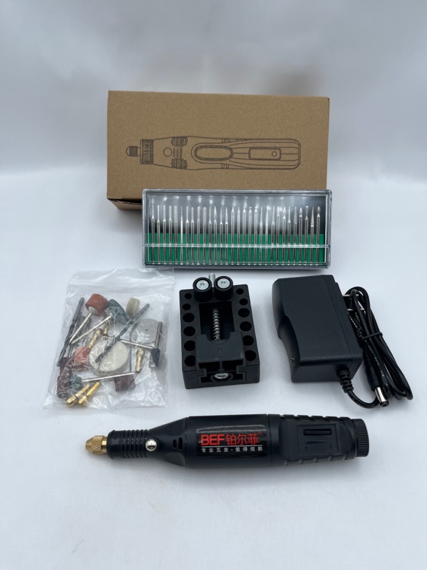 新款多功能小型手持电磨机家用插电用打磨机迷你便捷送全套工具商品图