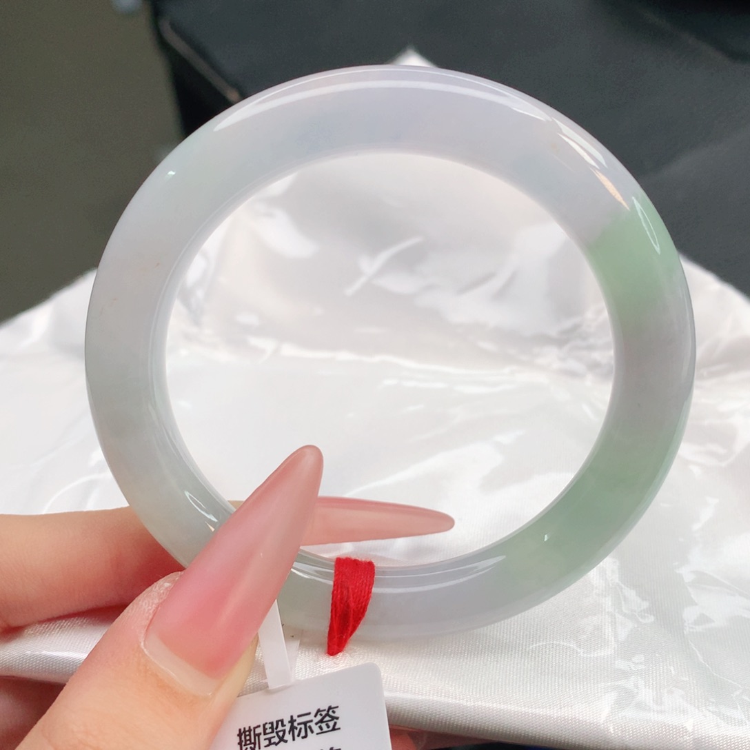 未镶嵌手镯翡翠圆条54