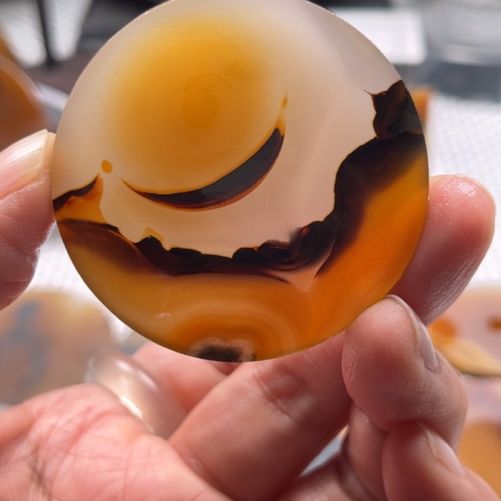 玛瑙/玉髓未镶嵌吊坠(不含链)