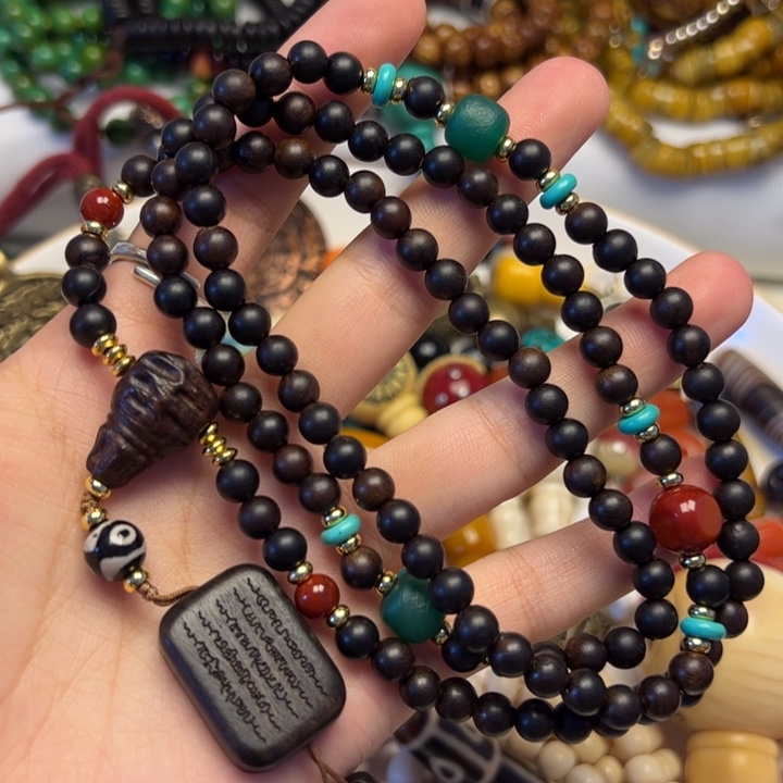 泥塑藏式风格搭配108