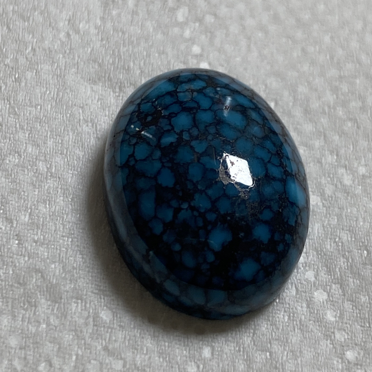 原矿绿松石云盖寺乌兰花4.4克