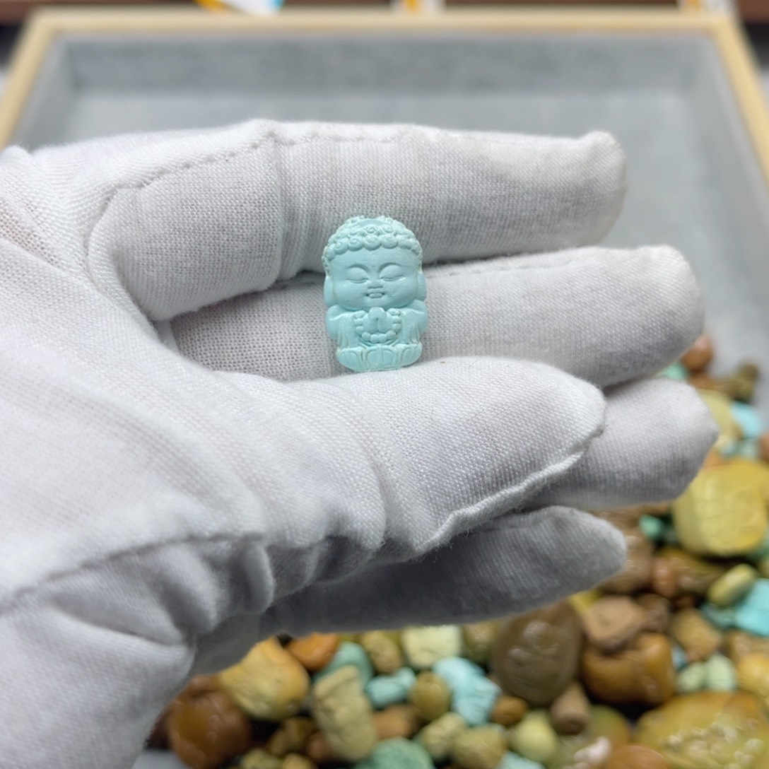 绿松石挂件未镶嵌