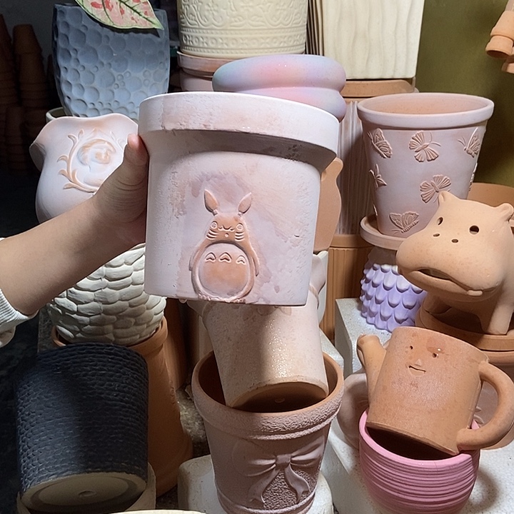16×15雾化龙猫盆 1个