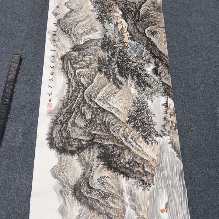 国画纯手绘字画宣纸