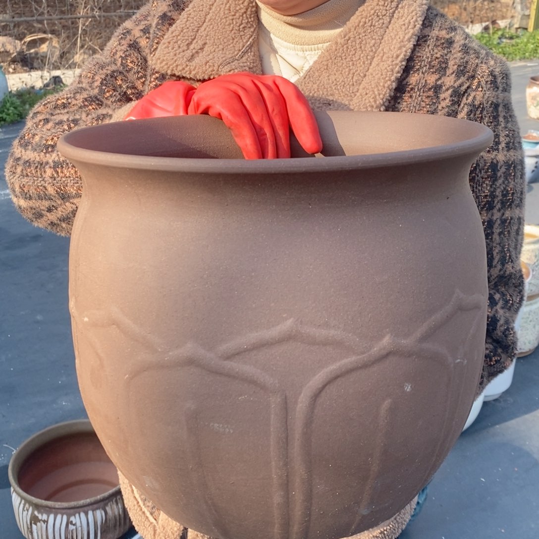 红陶口30高28～～～