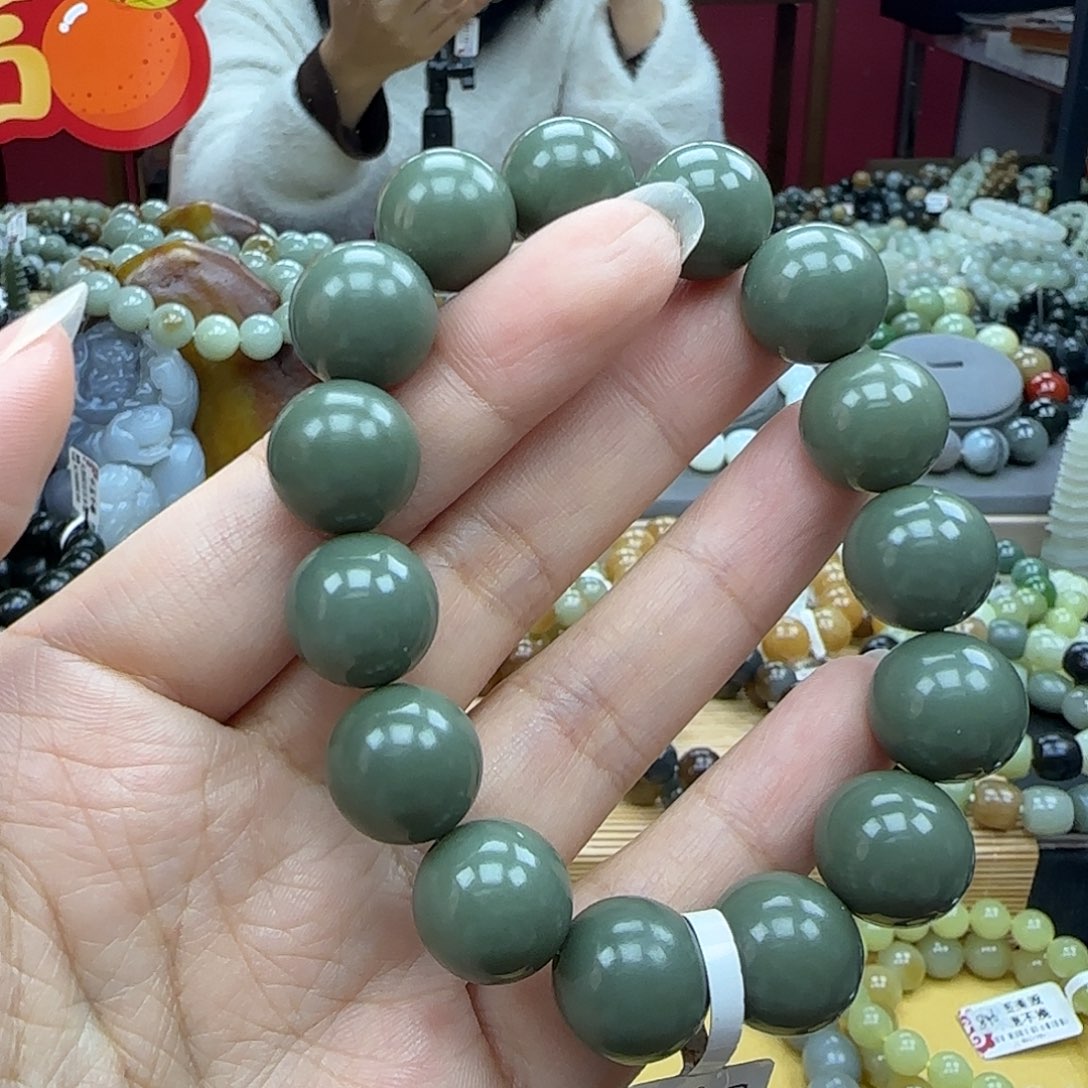 和田玉手链未镶嵌