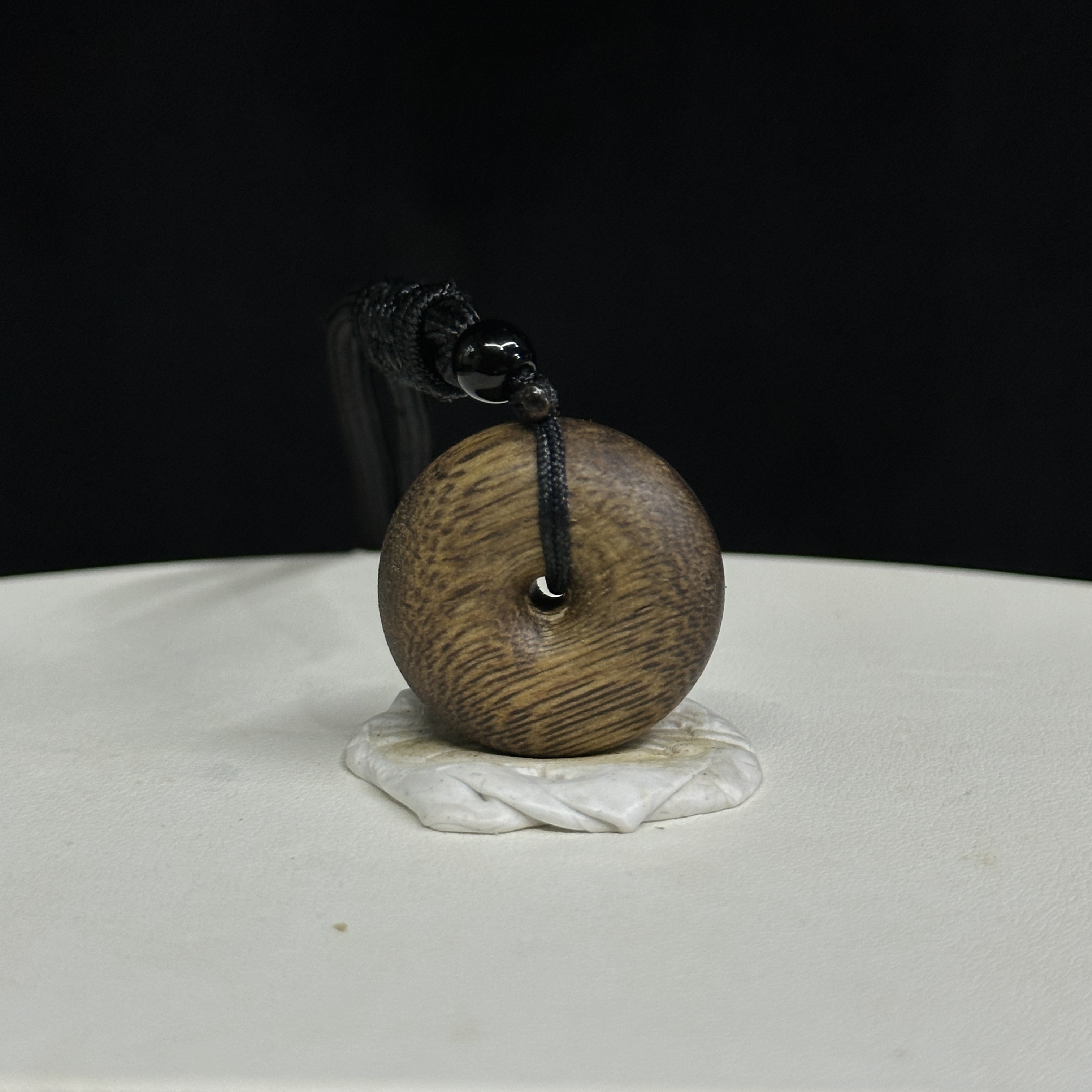 GXCX-5100 沉香棋楠平安扣吊坠6.4g 约：25*11mm