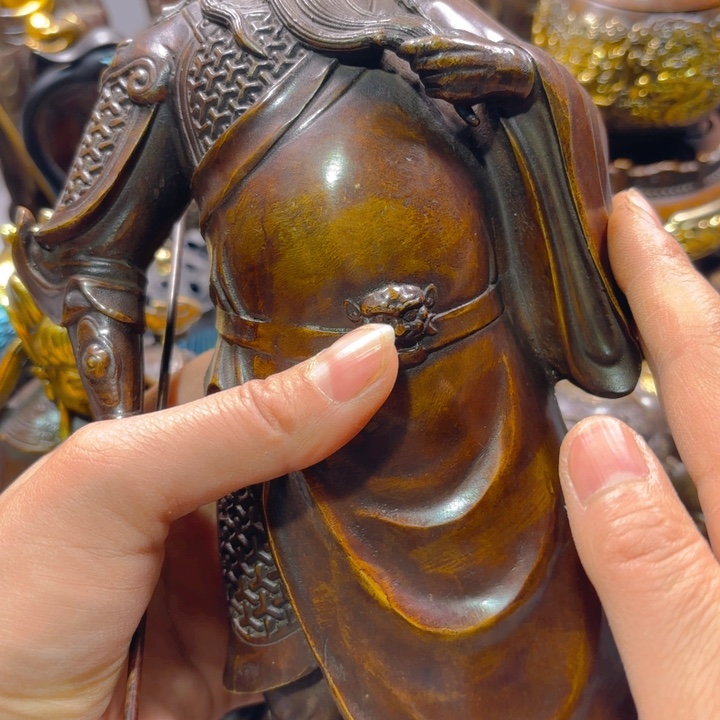 铜器摆件收收藏藏