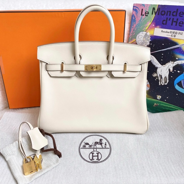 未使用 Hermes/爱马仕 订金奶昔白birkin/12651918/12期/代卖服务