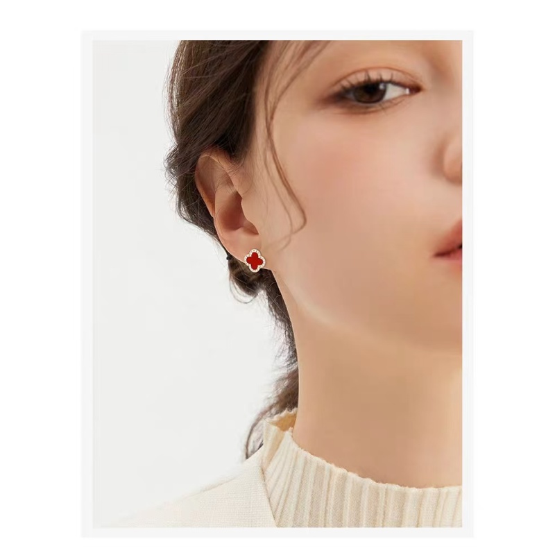 铜合金耳饰  H220 轻奢百搭小众简约个性ins优雅精致耳钉