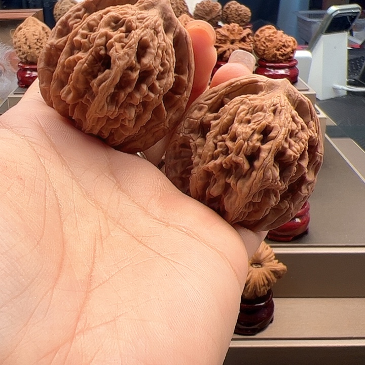 把件文玩核桃43 虎头 o-031