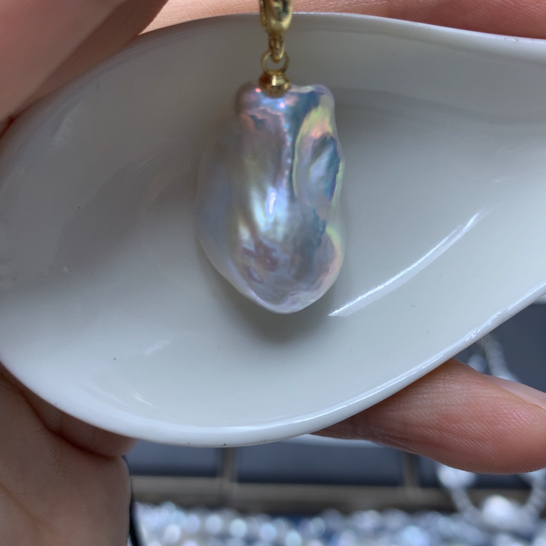 未镶嵌其他淡水珍珠