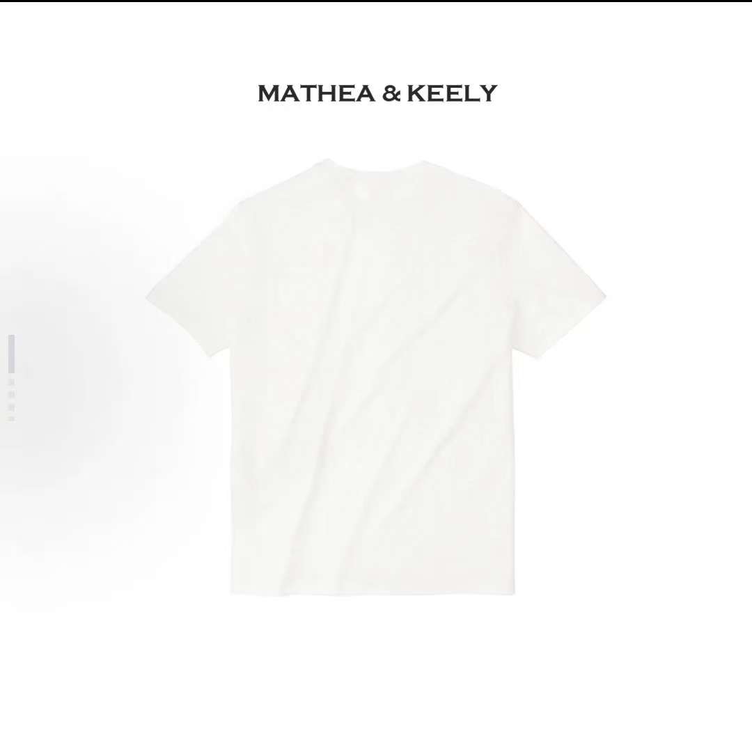 T501-T550夏季短袖圆领T恤小领口t恤纯白上衣欧若精灵风