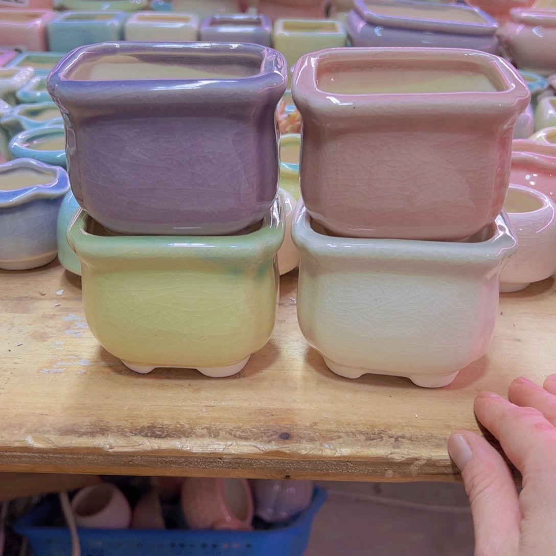 陶瓷花盆当场凑满12包邮