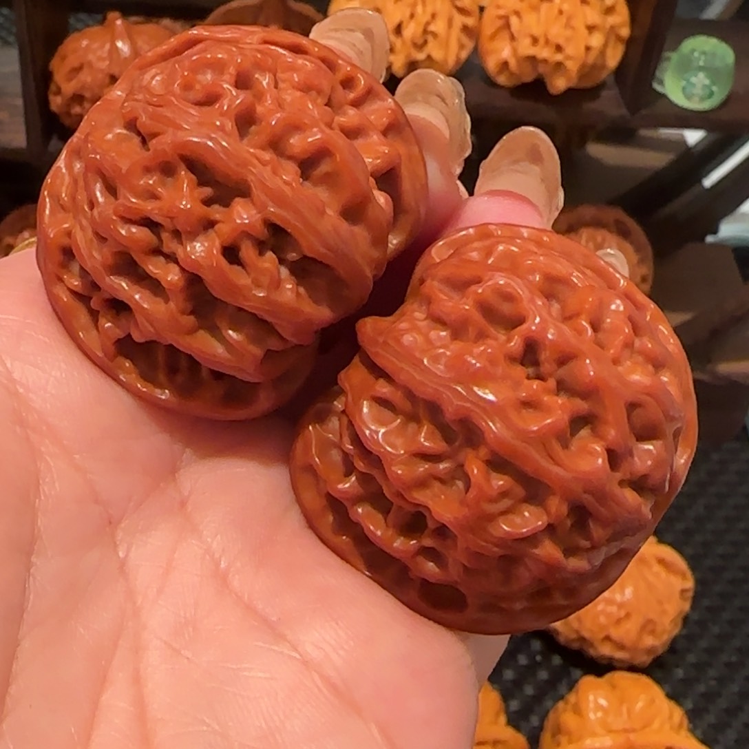 桃核吊坠苹果园40精品1023