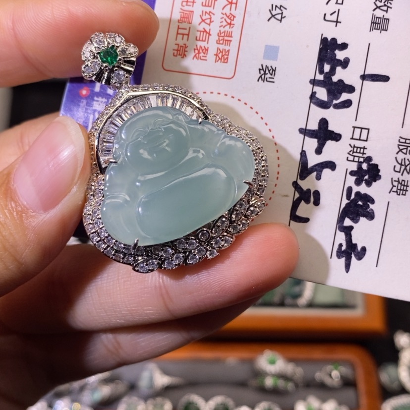 【闪购商品】翡翠颈饰未镶嵌天然