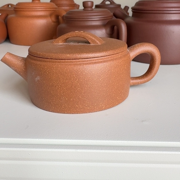 紫砂茶壶将坡汉瓦100cc