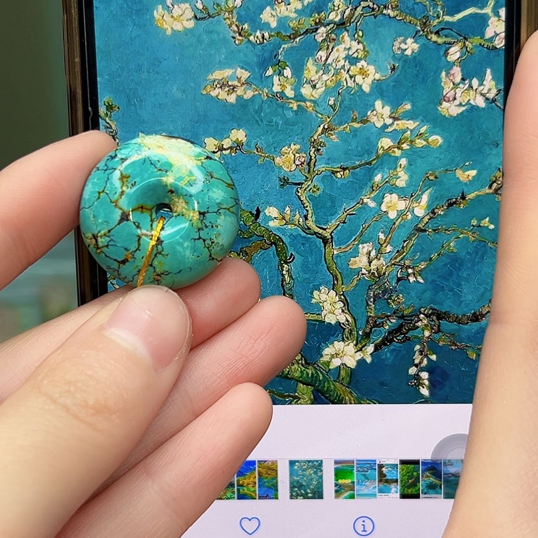 绿松石珠宝奇石未镶嵌