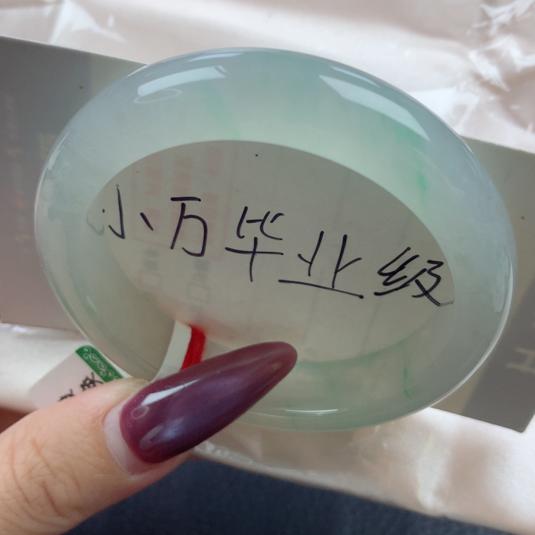 未镶嵌手镯翡翠缅甸天然翡翠A货50.7