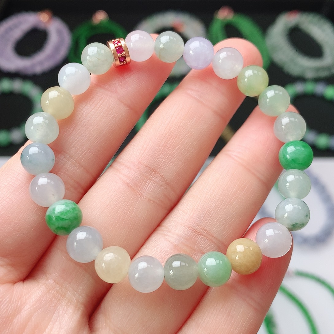 翡翠未镶嵌手链翡翠