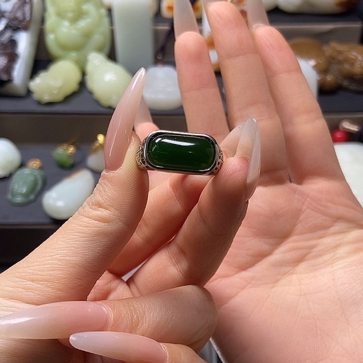 和田玉未镶嵌套链