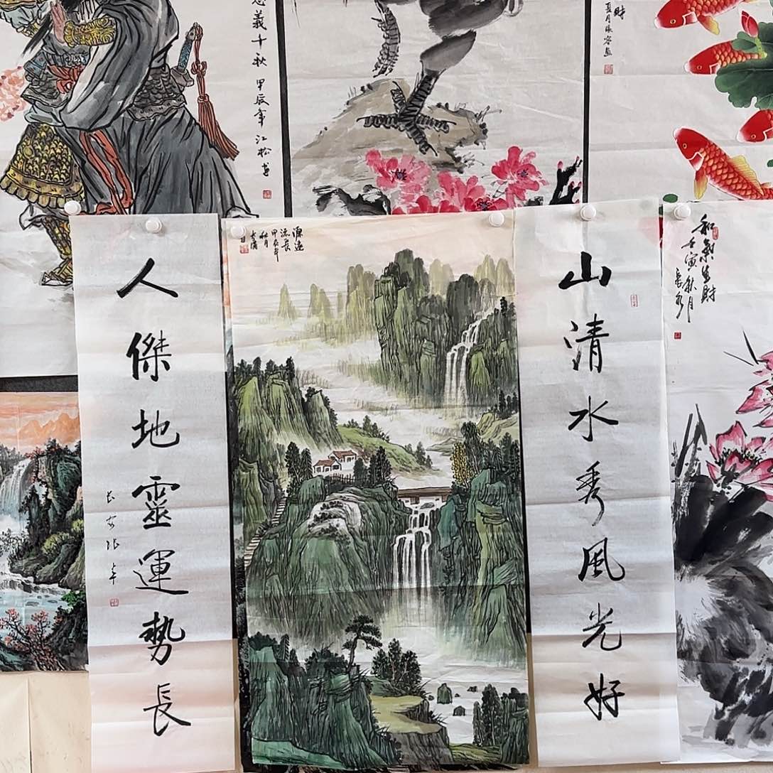 书法书法作品多次参加全国