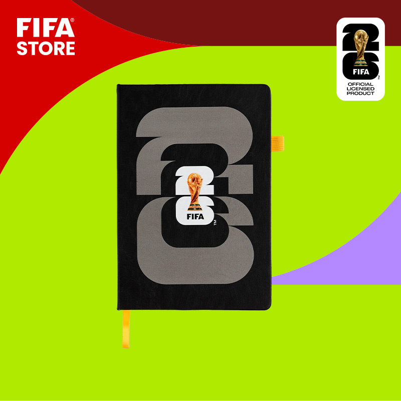 FIFA国际足联2026世界杯周边笔记本简约A5加厚记事本学生错题本