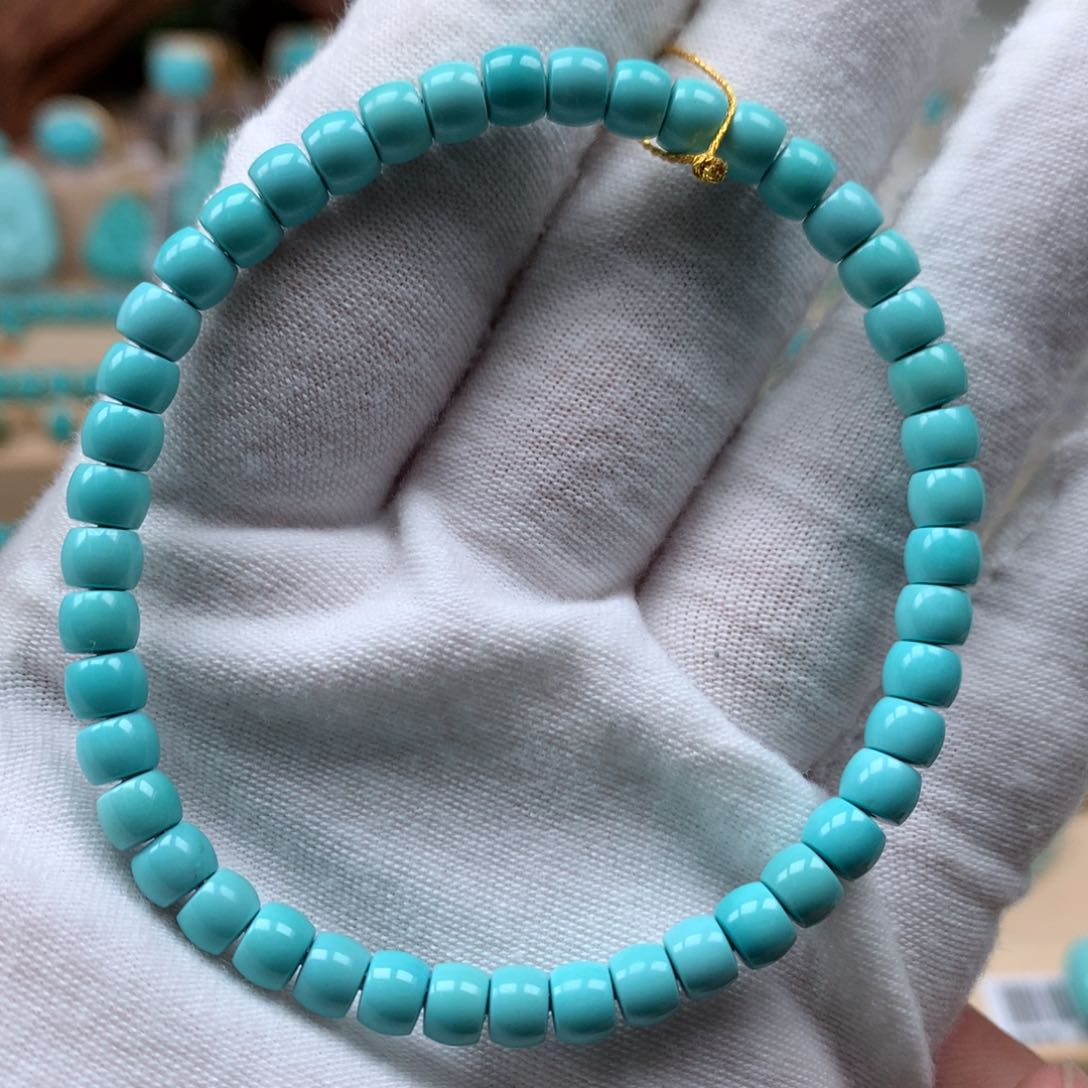 绿松石精品直切未镶嵌