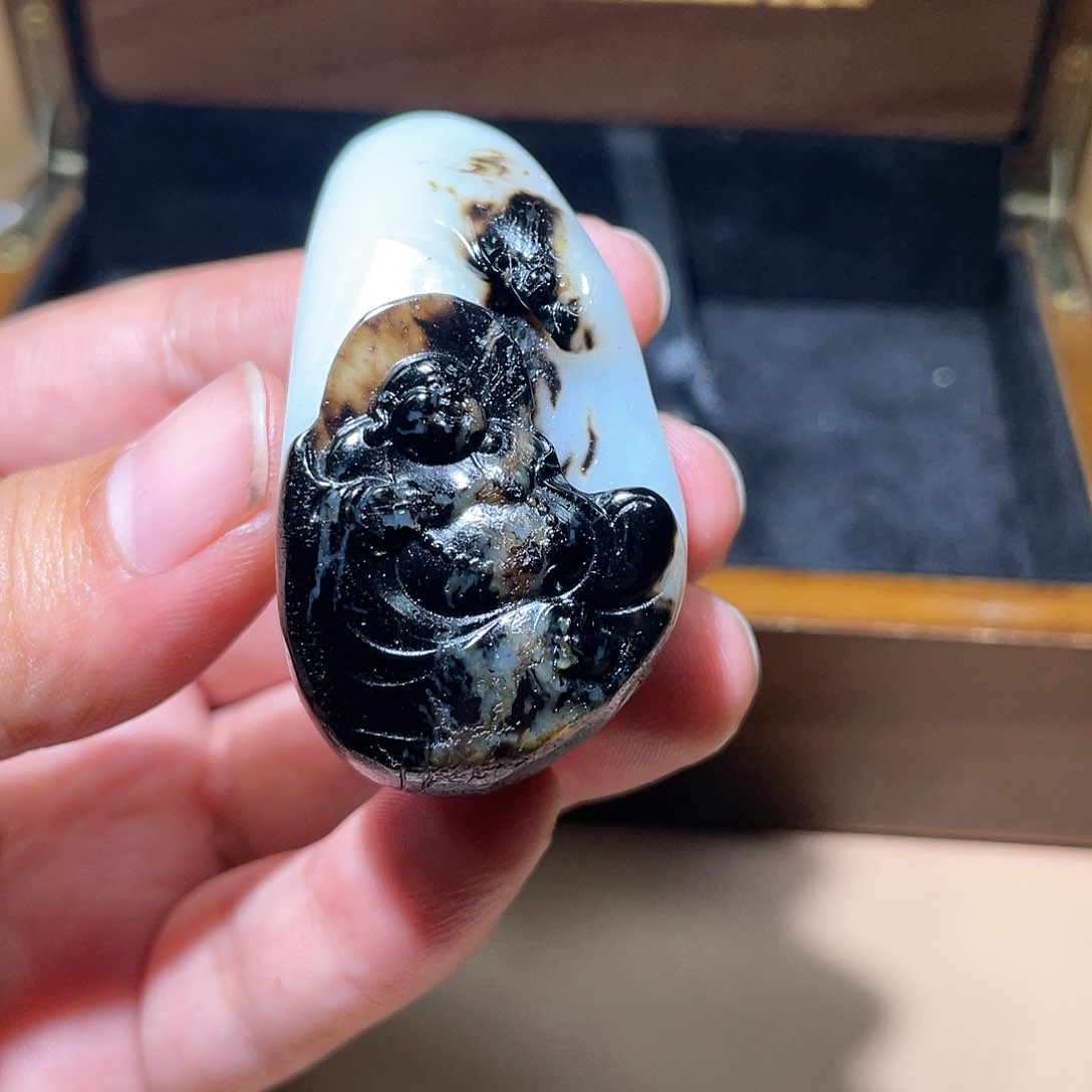 和田玉颈饰未镶嵌A7 