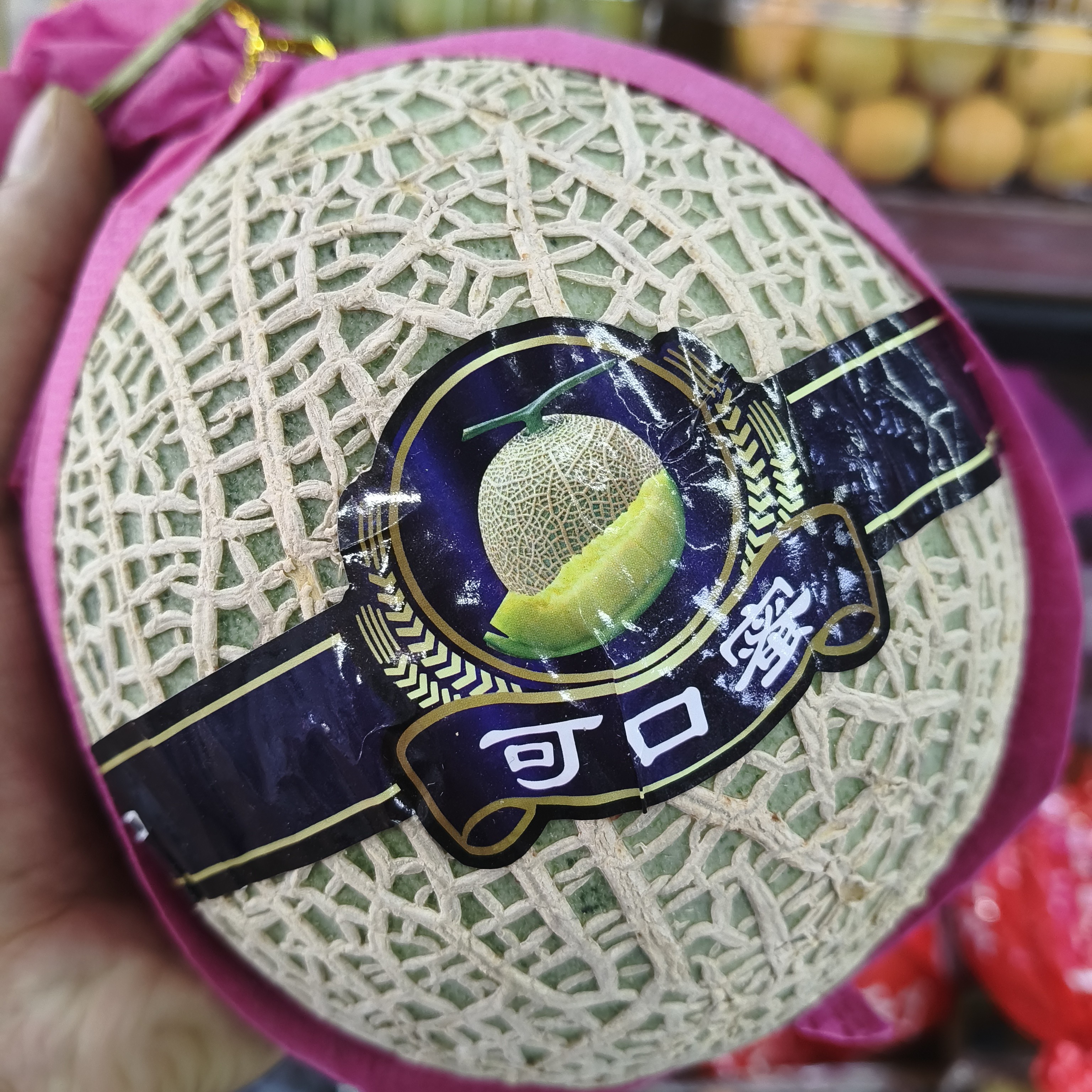 果切玫珑瓜约2.5斤/颗