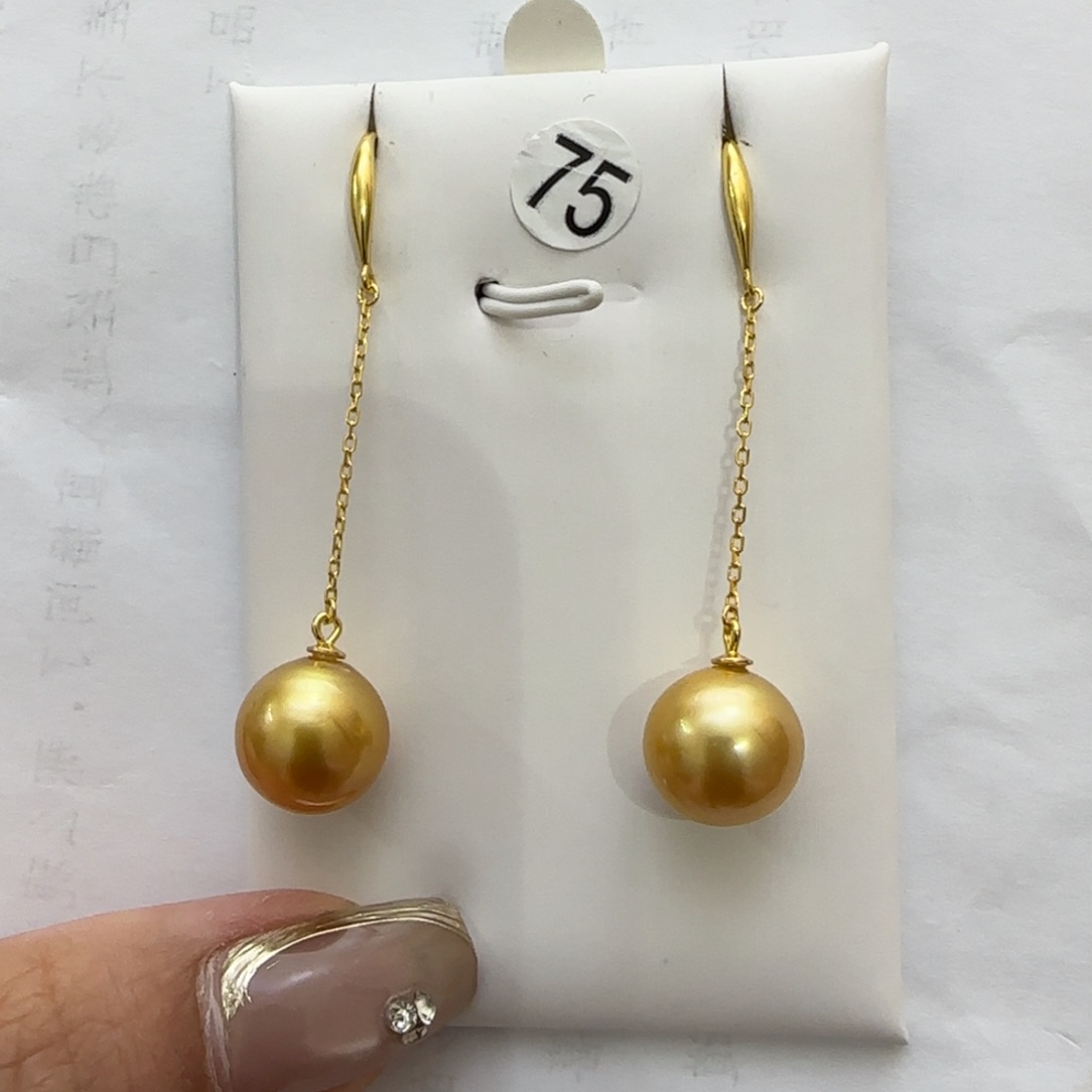 海水珍珠耳钉未镶嵌