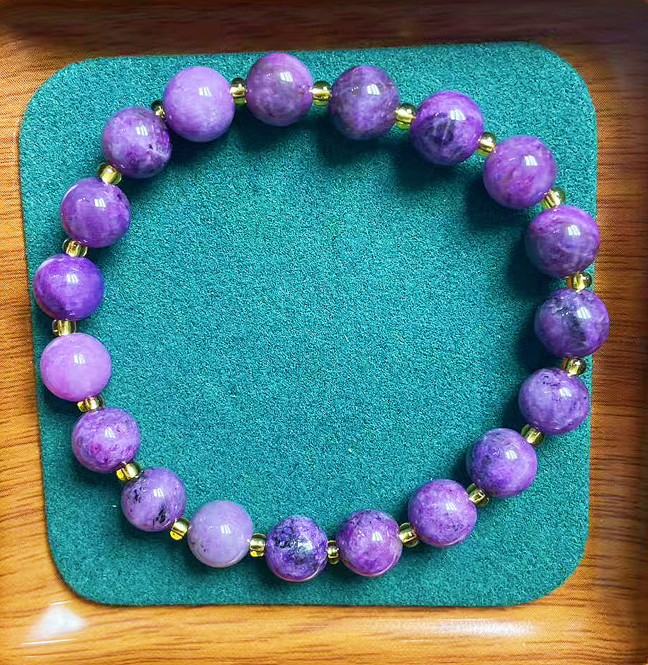 【中怡】南非老矿料-圆珠手链多样性发其一（A51）