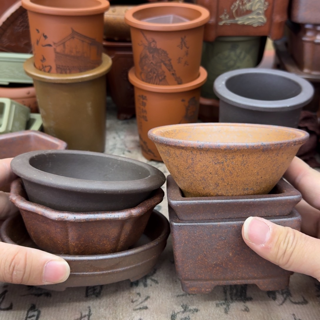 紫砂花盆宜兴紫砂正品