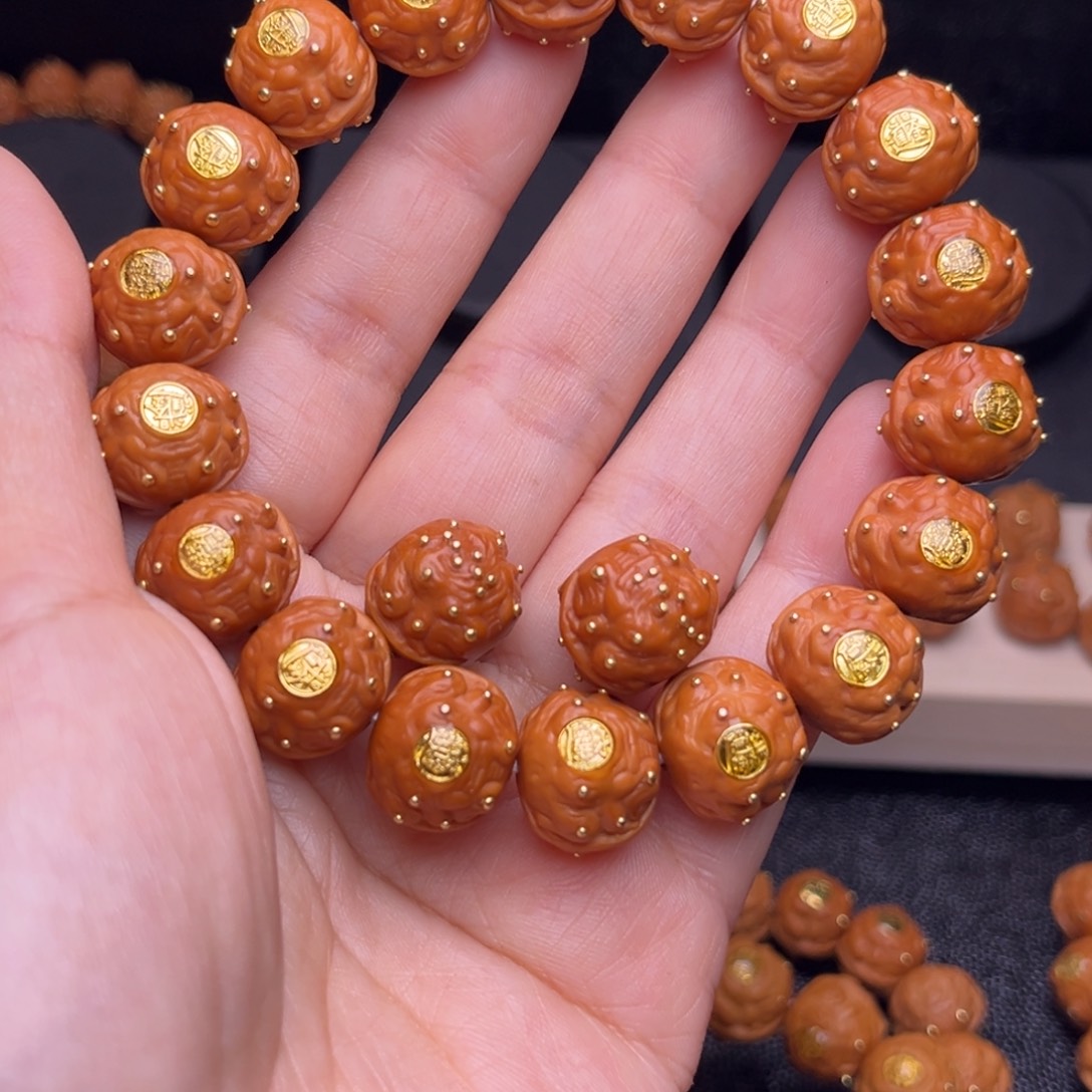 吊坠猴头核桃15加双标带钉