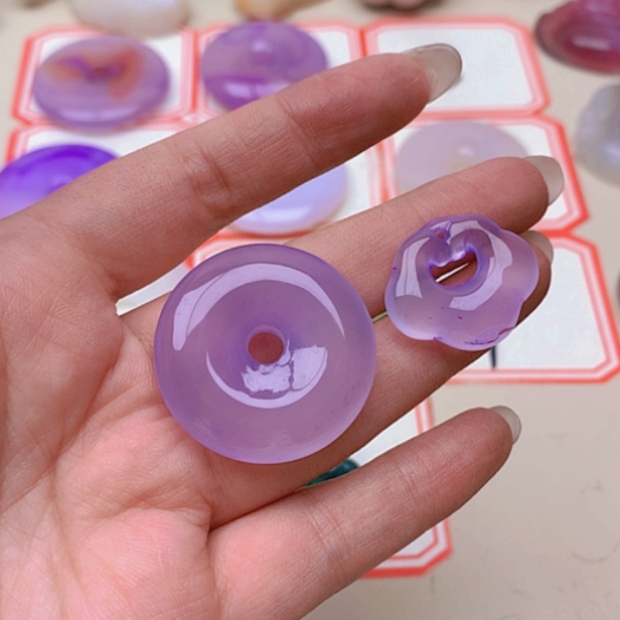 【闪购商品】未镶嵌玛瑙/玉髓珠宝半成品润***远