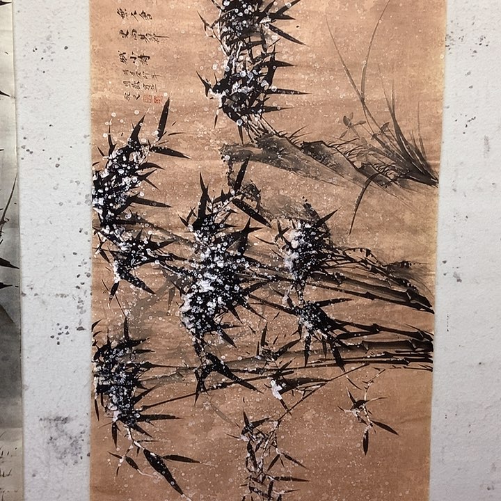 国画水墨丹青68/136厘米