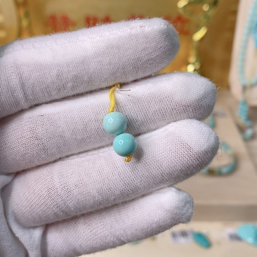 绿松石吊坠(不含链)合金