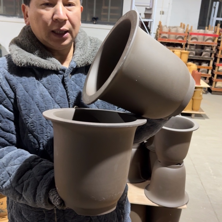 紫砂花盆破损补发