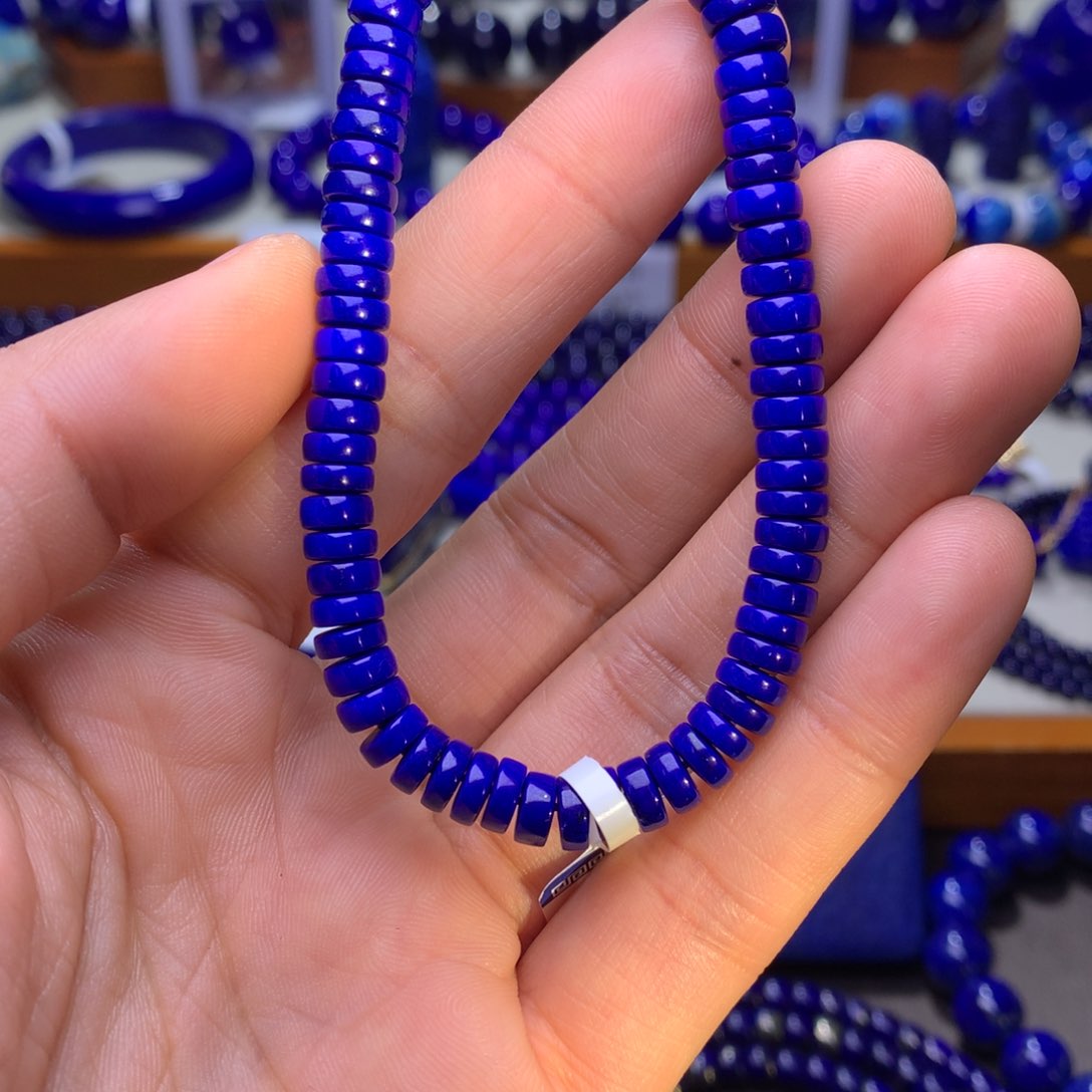 青金石手串未镶嵌6mm131