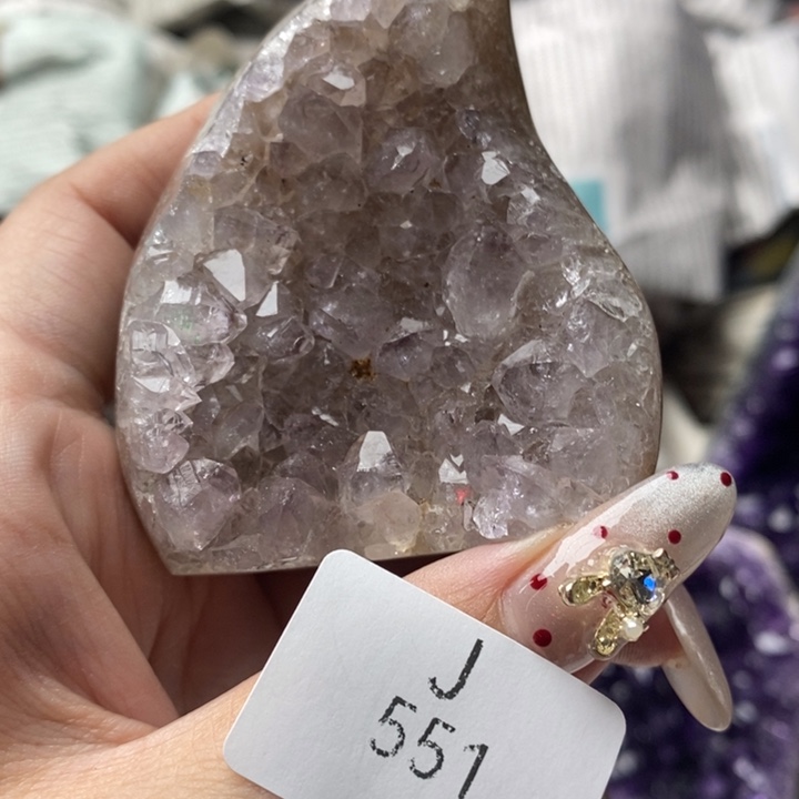 未镶嵌珠宝半成品紫晶