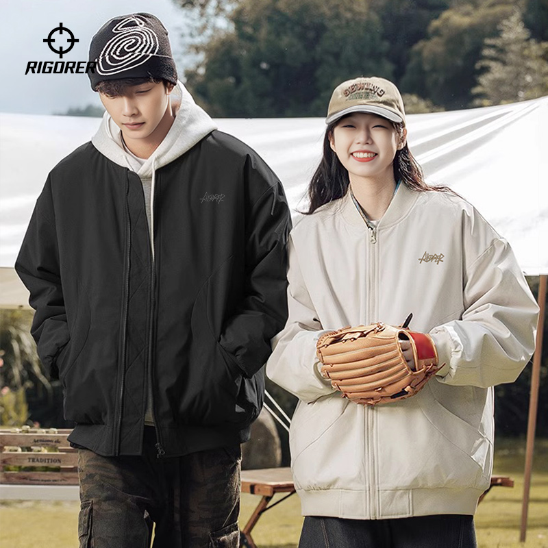 【飞行夹克】准者秋冬新款情侣户外时尚外套休闲潮流简约宽松运动