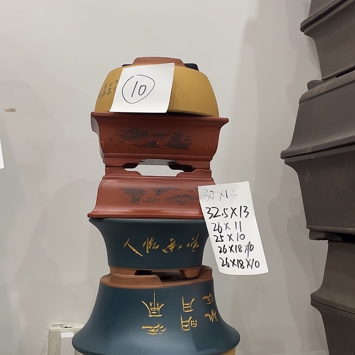 10紫砂花盆捡漏了